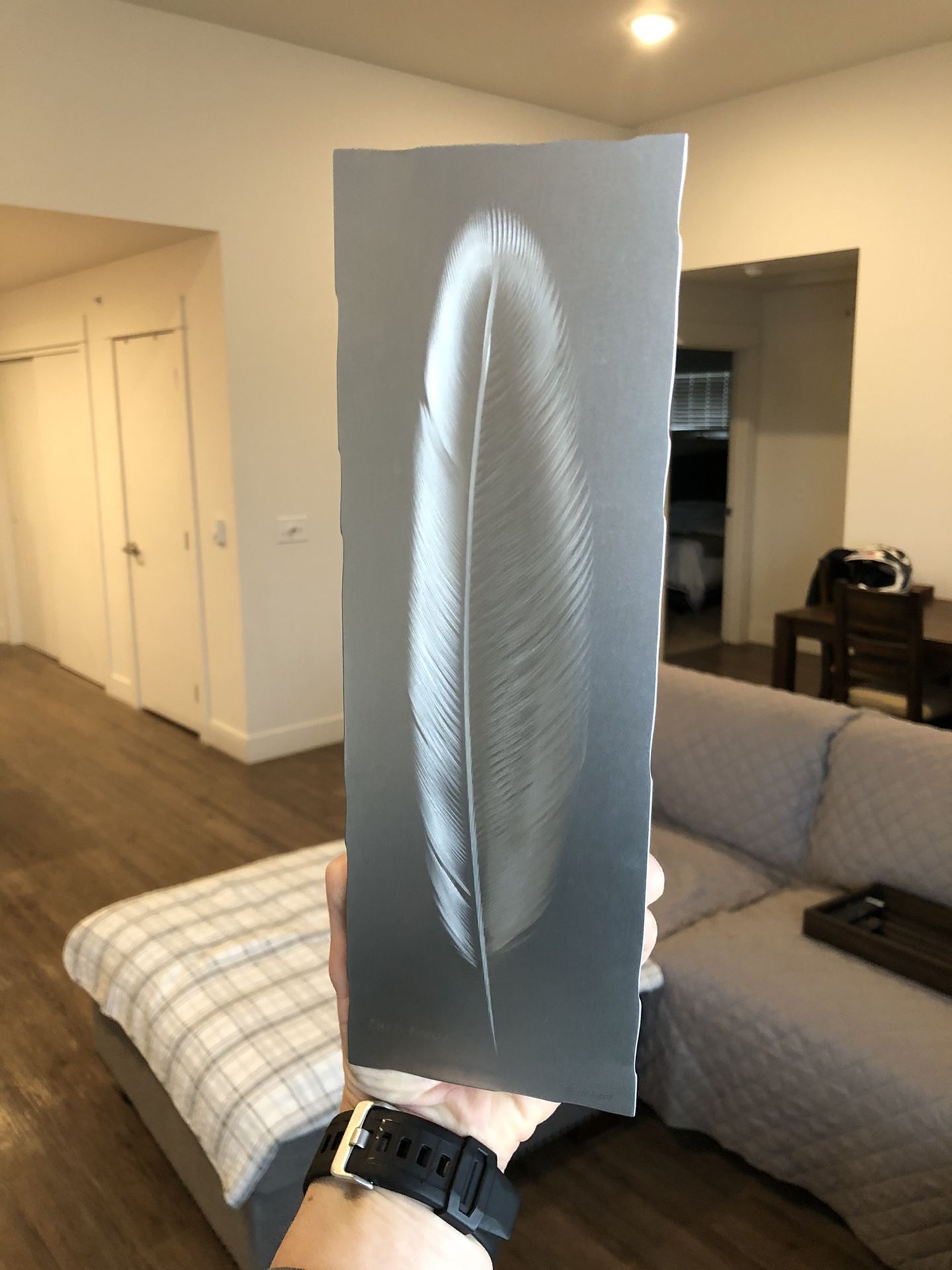 Bald Eagle Stainless Steel Artwork