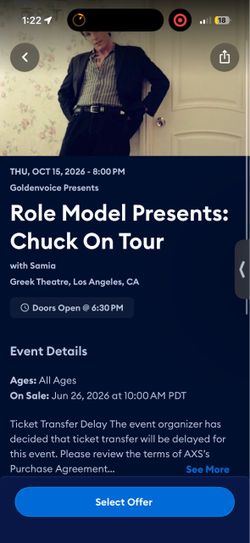 Role Model Concert in LA