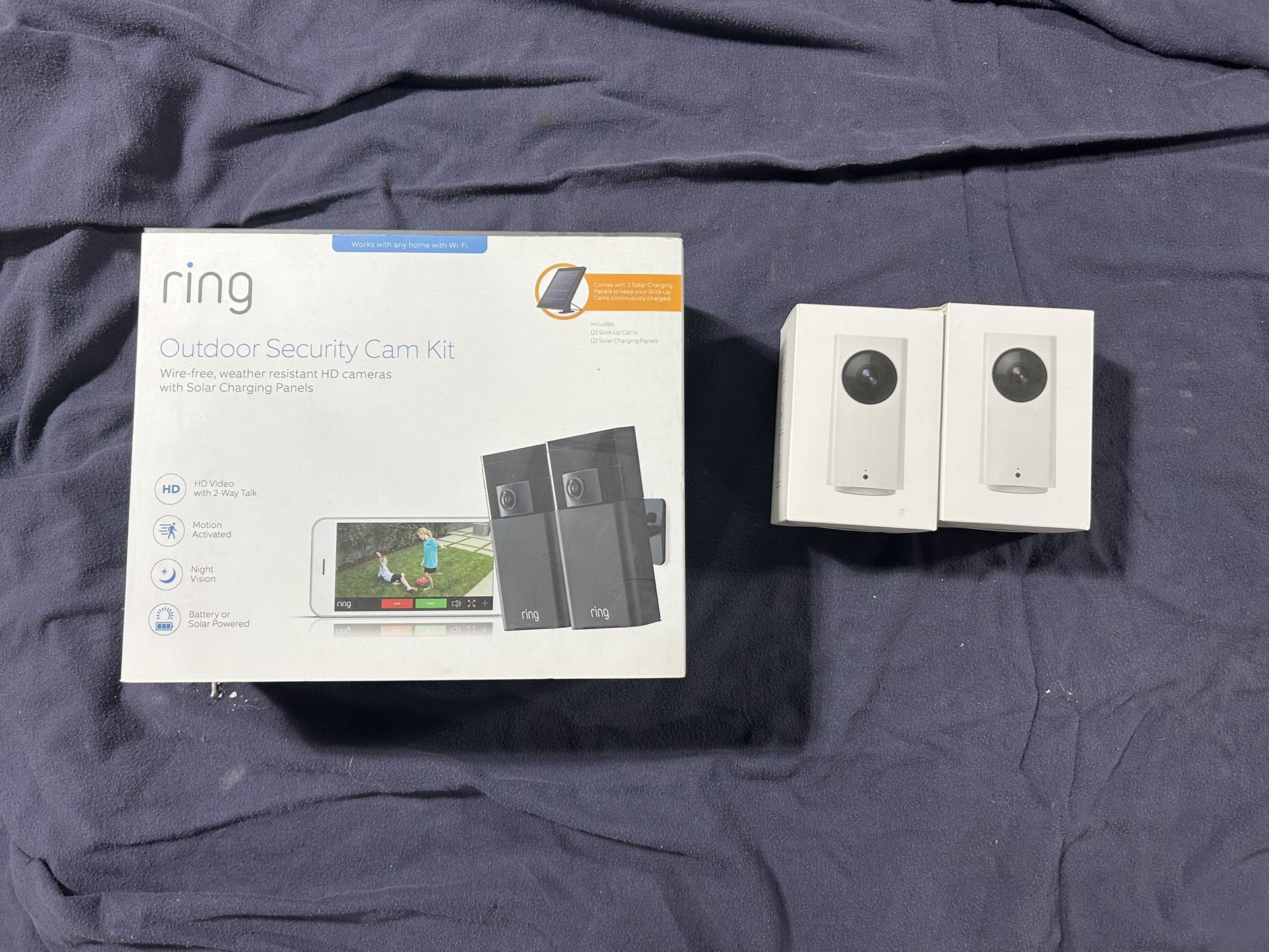 Ring Security System Camera Door Bell