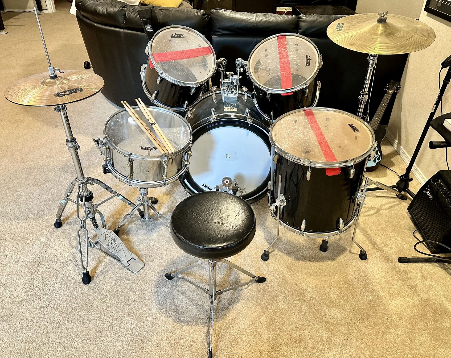 Lazer System Drum Set