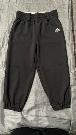Adidas Little Kids Black Baseball Pants, Size XS