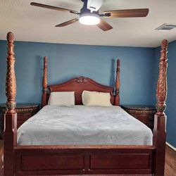 Star Furniture Clasic Style King Bed Frame