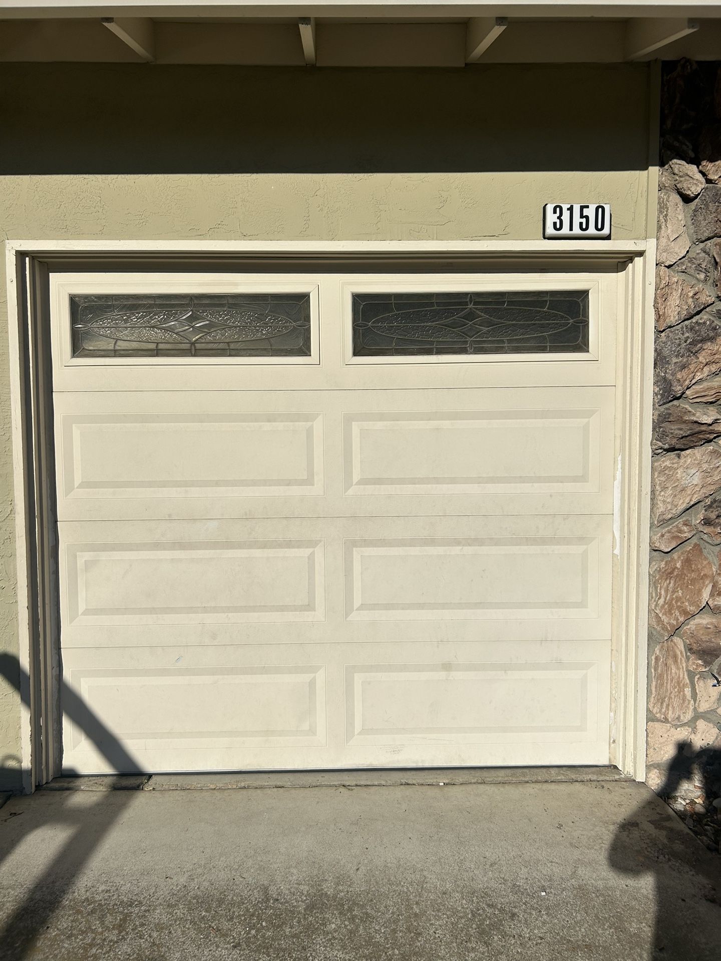 8x7 Garage Door With Windows