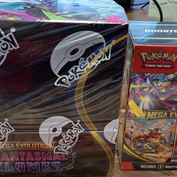 Mega Evolution Booster Bundle/ Fantasmal Flames Booster Box