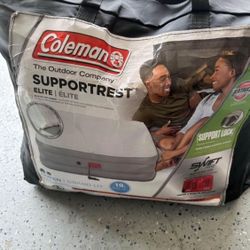 Coleman SupportRest Elite Double-High Air Mattress with 120V Built-In Pump, Queen Sized