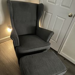 IKEA Chair & Ottoman