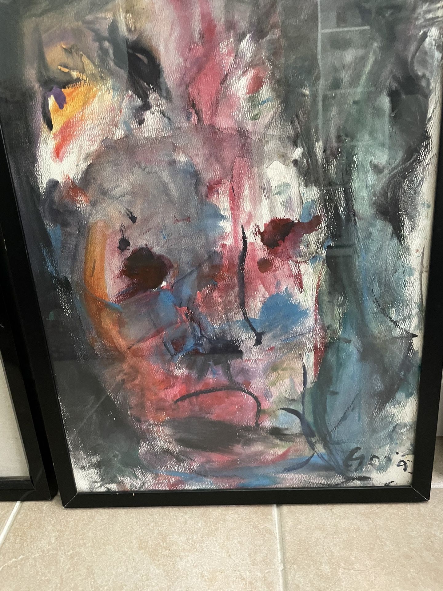  Painting signed Goia 