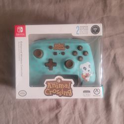 Nintendo Switch Enhanced Wireless Controller "Animal Crossing" Power A 
