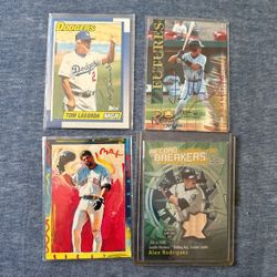 Baseball Card Lot(signature&bat)topps Cards