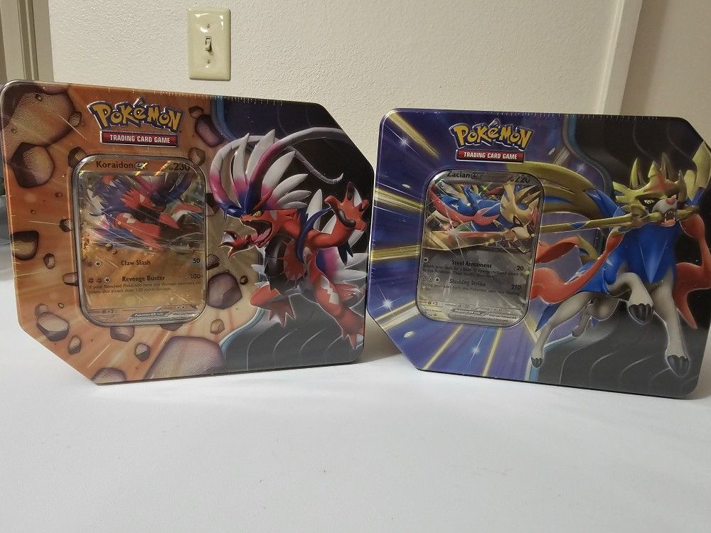 Pokemon Slashing Box Tins 2025