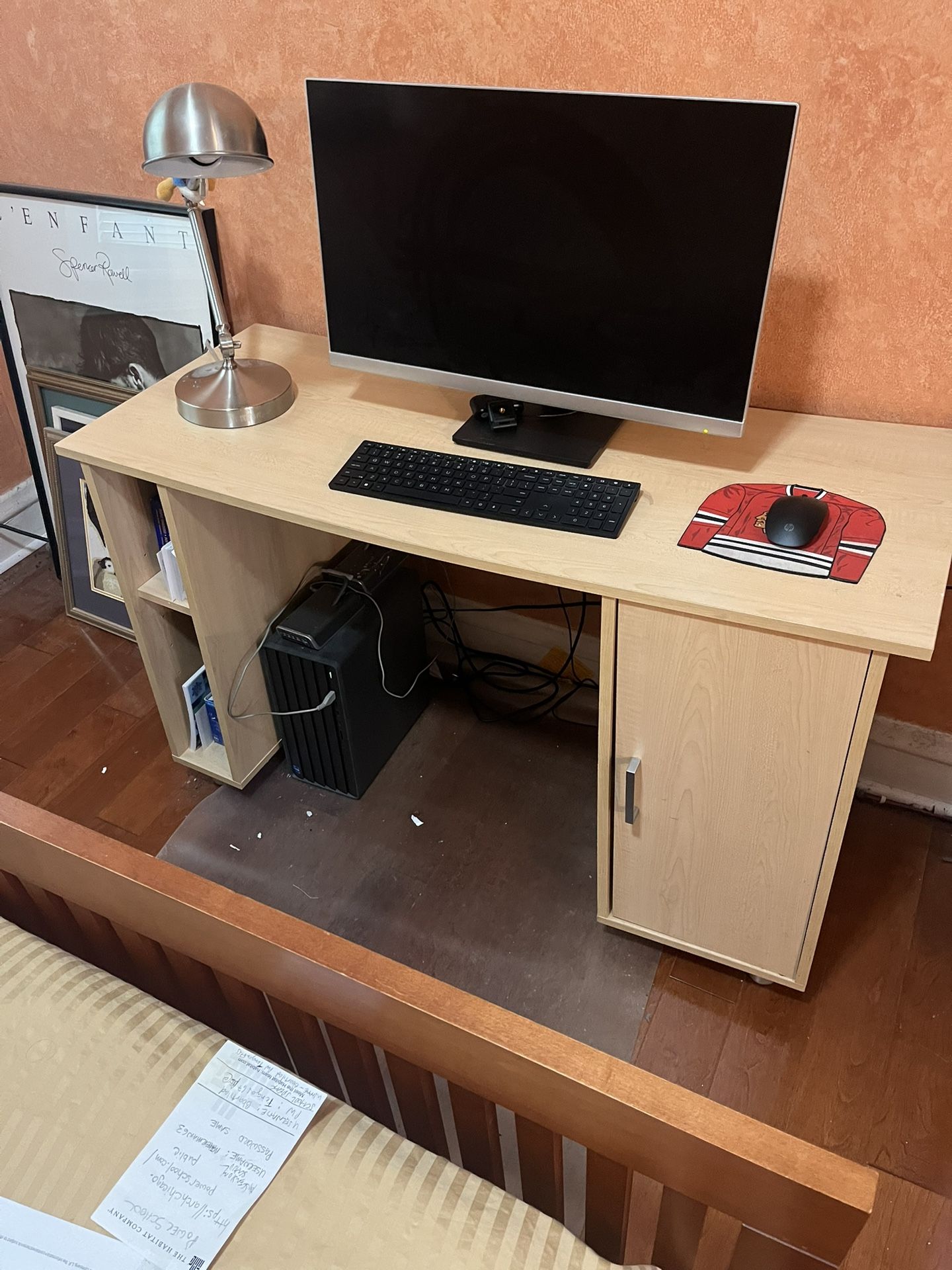 Light Colored Desk