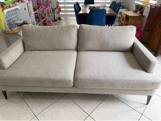West elm sofa