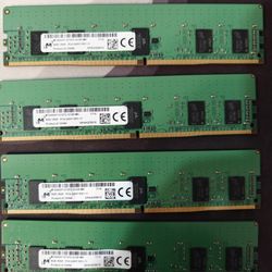4x 8GB Micron ECC DDR4 RAM