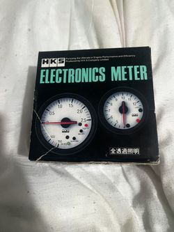 HKS egt exhaust gas temperature gauge