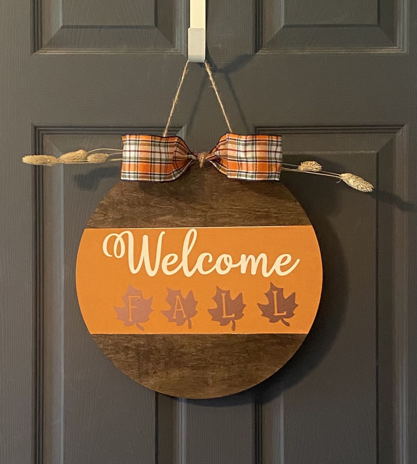 Welcome FALL door hanger