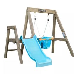 Children's Swing Set "My First Wooden Swing Set" By KidKraft