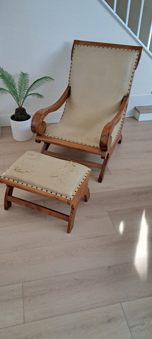 Plantation Campeche Lounge Chair And Ottoman (set)