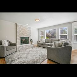 Craftmaster Amish Powered Sectional And Love Seat