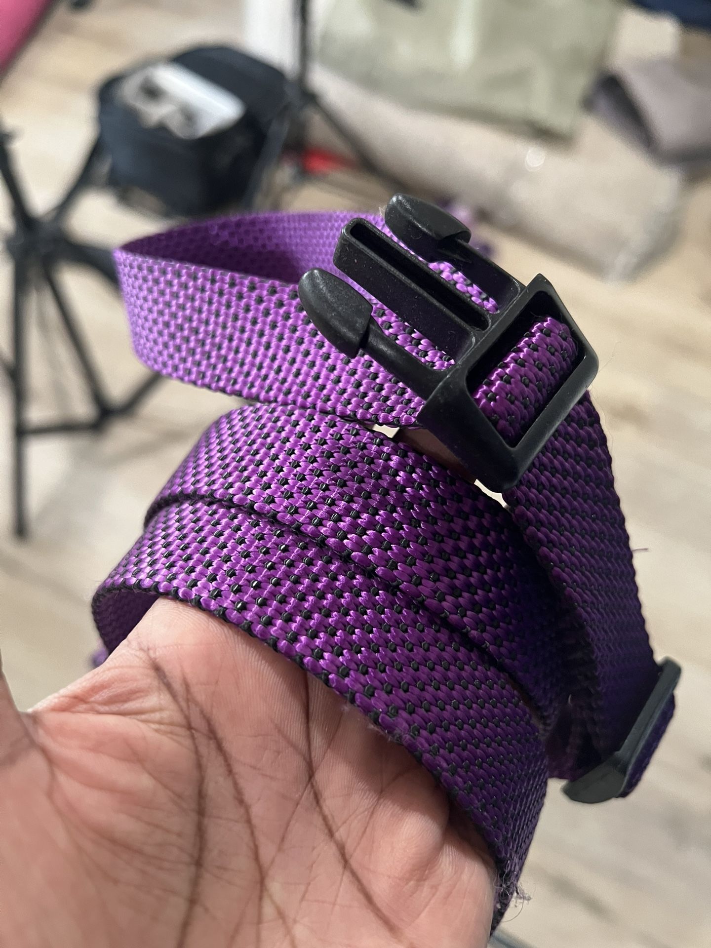 Dog leash & Collar Set PURPLE - NEW