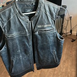 Harley Davison Size 2XL Vest 