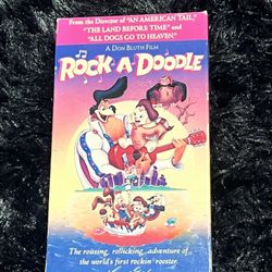Rock A Doodle(1991) VHS