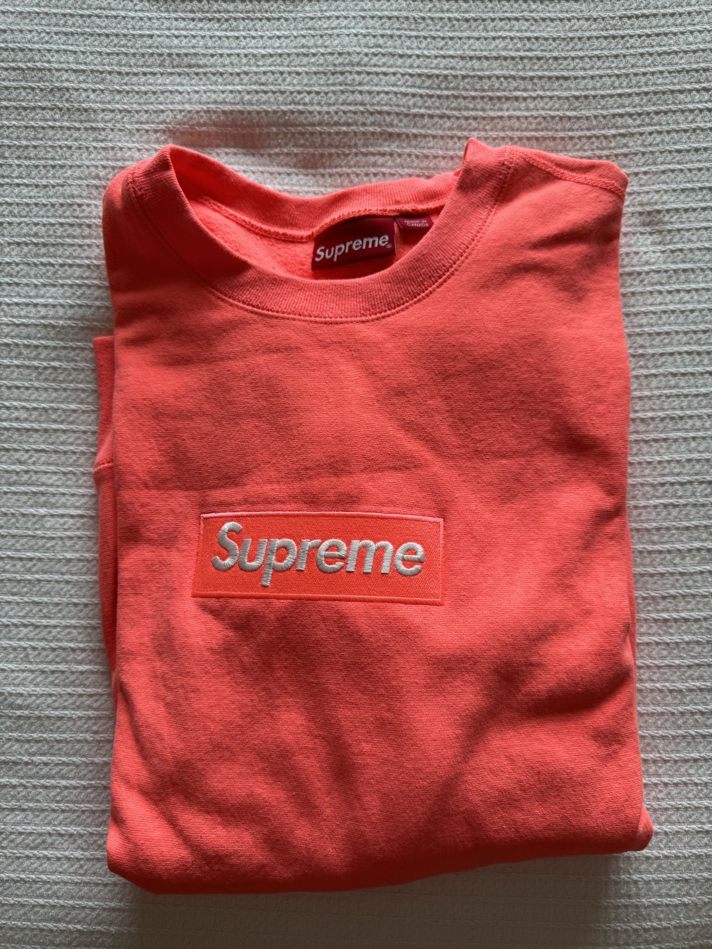 Supreme Box Logo Crew FW18 