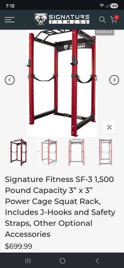 Power Cage Squat Rack