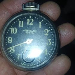 Westclox Scotty Mechanical  Watch Works Great . 