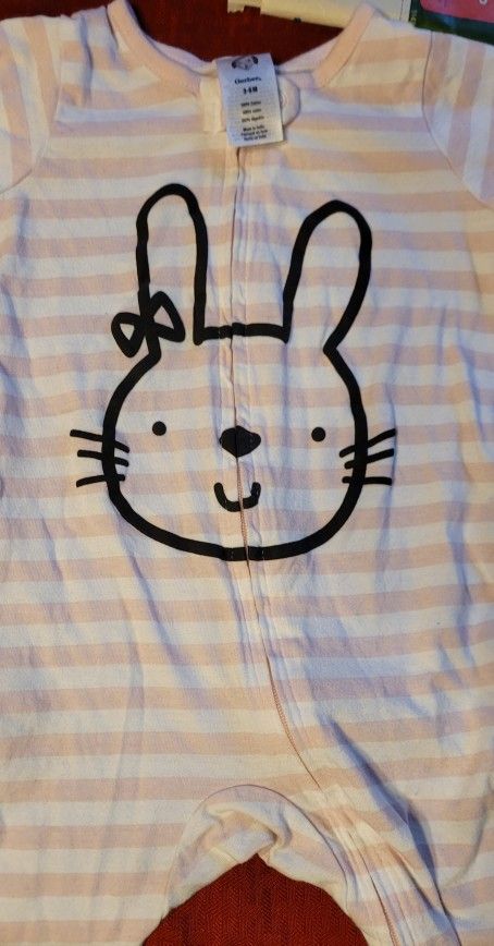 Gerber little baby rabbit onesie.