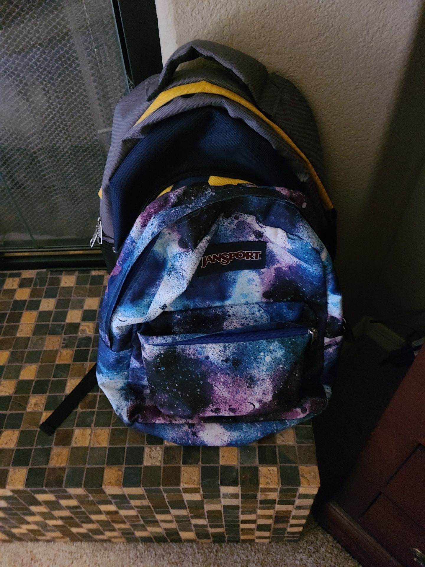 Set Of Back Packs, Light $ 20 For Both