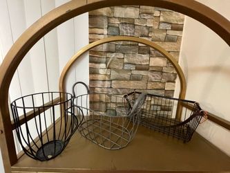 Three Wire Kitchen Baskets