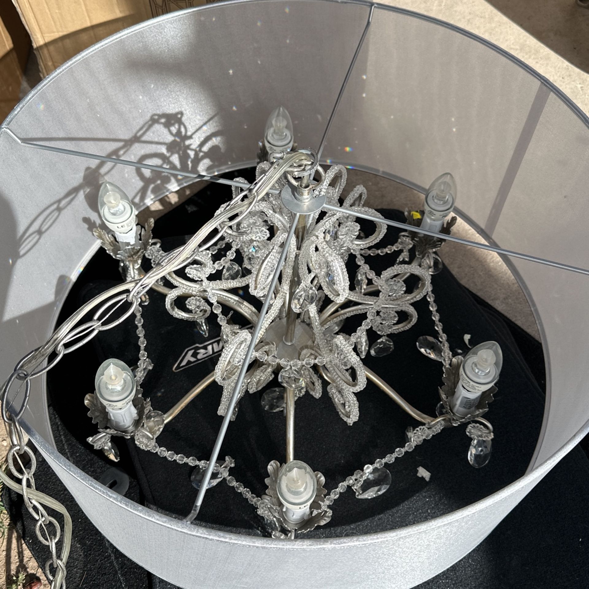 Chandelier, Candelabro De Cristal