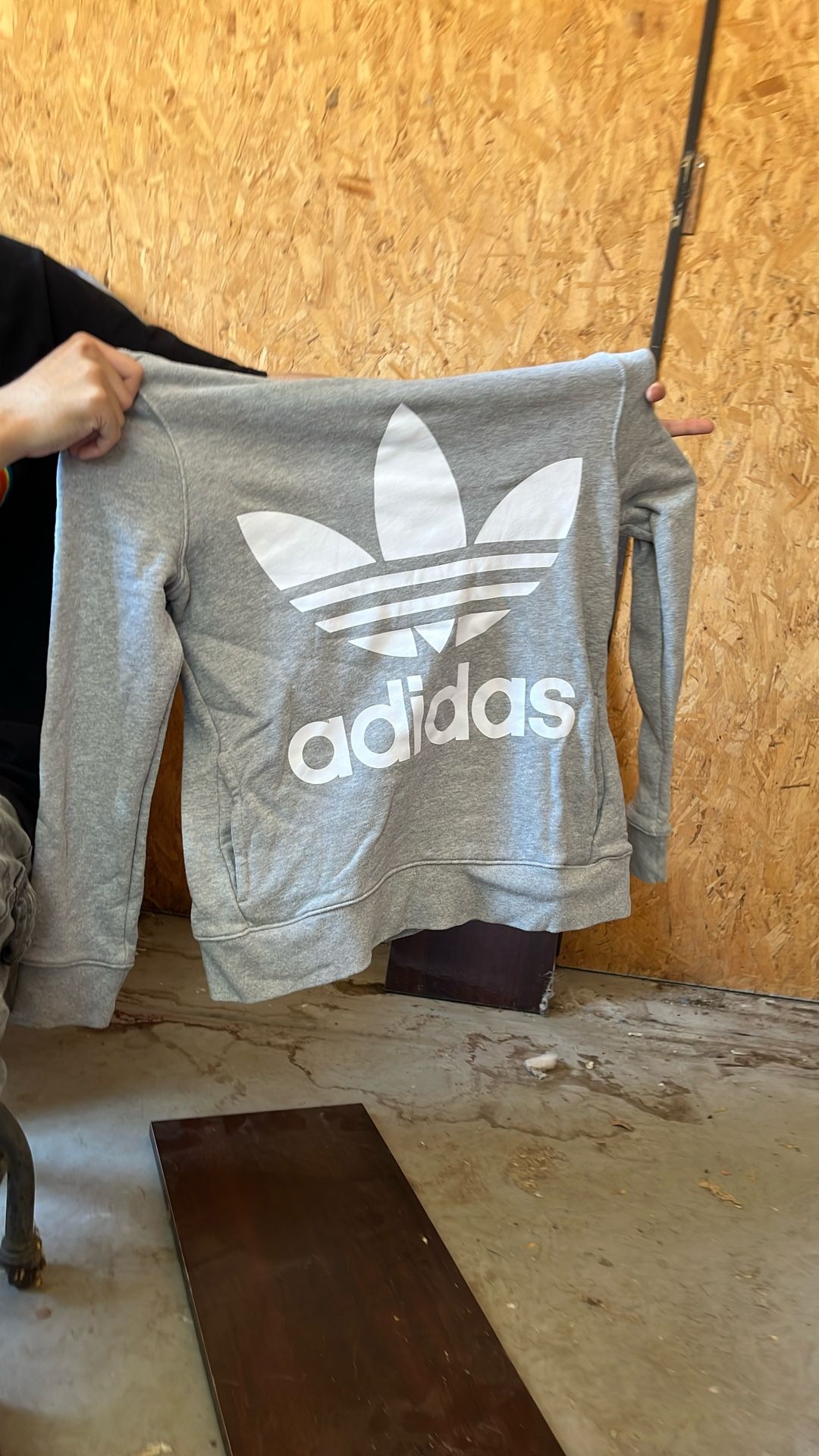 Adidas Grey Hoodie
