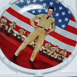 Elvis Presley Collector Plate GI Blues On The Big Screen Seril Numbered 