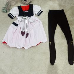 Hanako Kun Cosplay Costume with Hat Girls Yashiro Cosplay Costume Dress Halloween Cosplay With Wig