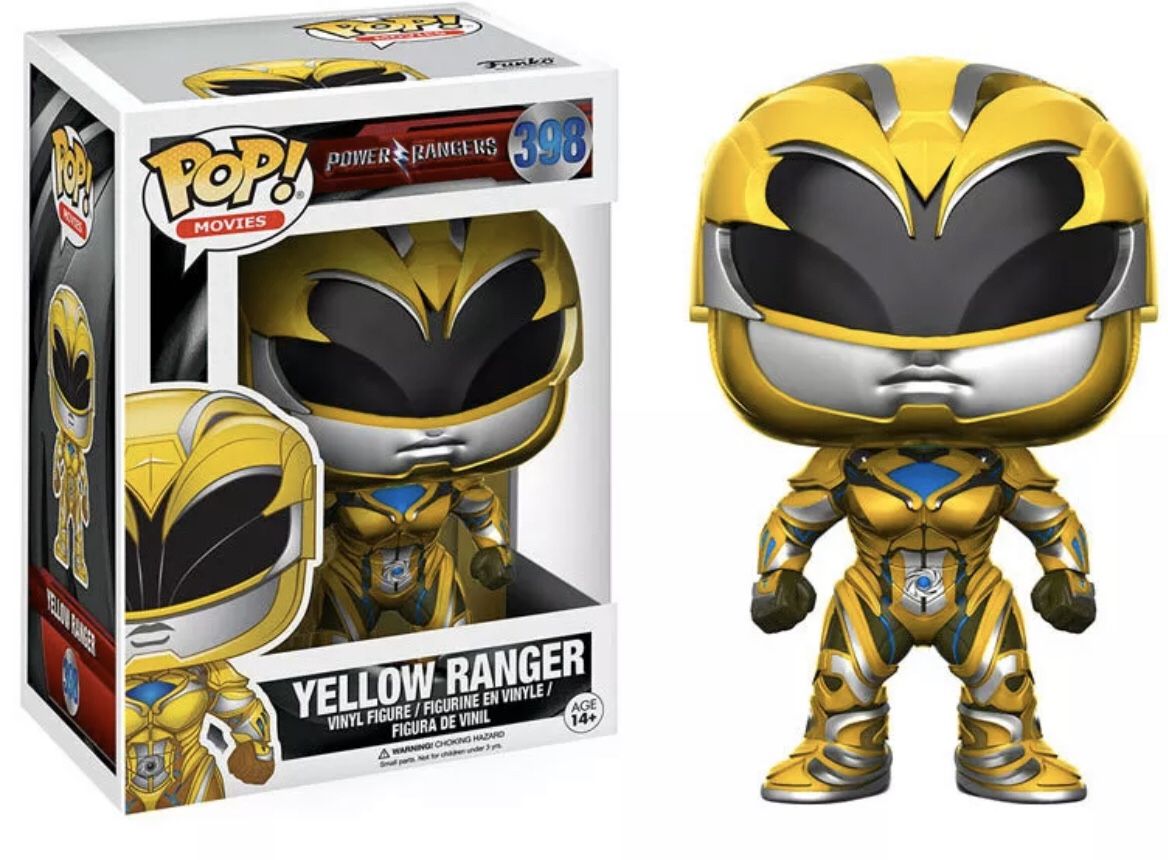 Funko POP Movies: Power Rangers Yellow Ranger Toy Figure