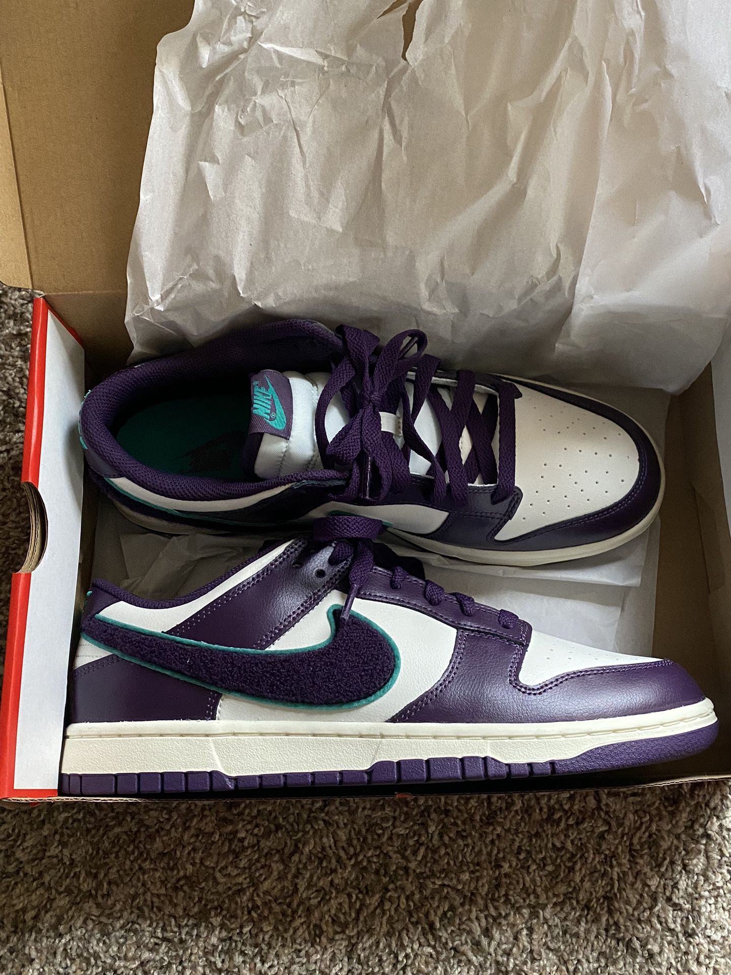 Nike Dunk Low “Chenille Swoosh”