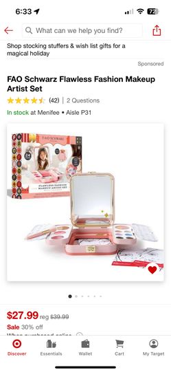 Fao Schwarz Flawless Fashion Make Up Artist set