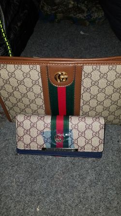 Guicci bag and purse