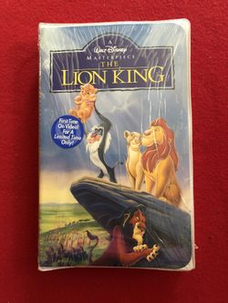 Vintage 1995 Walt Disney’s The lion King VHS
