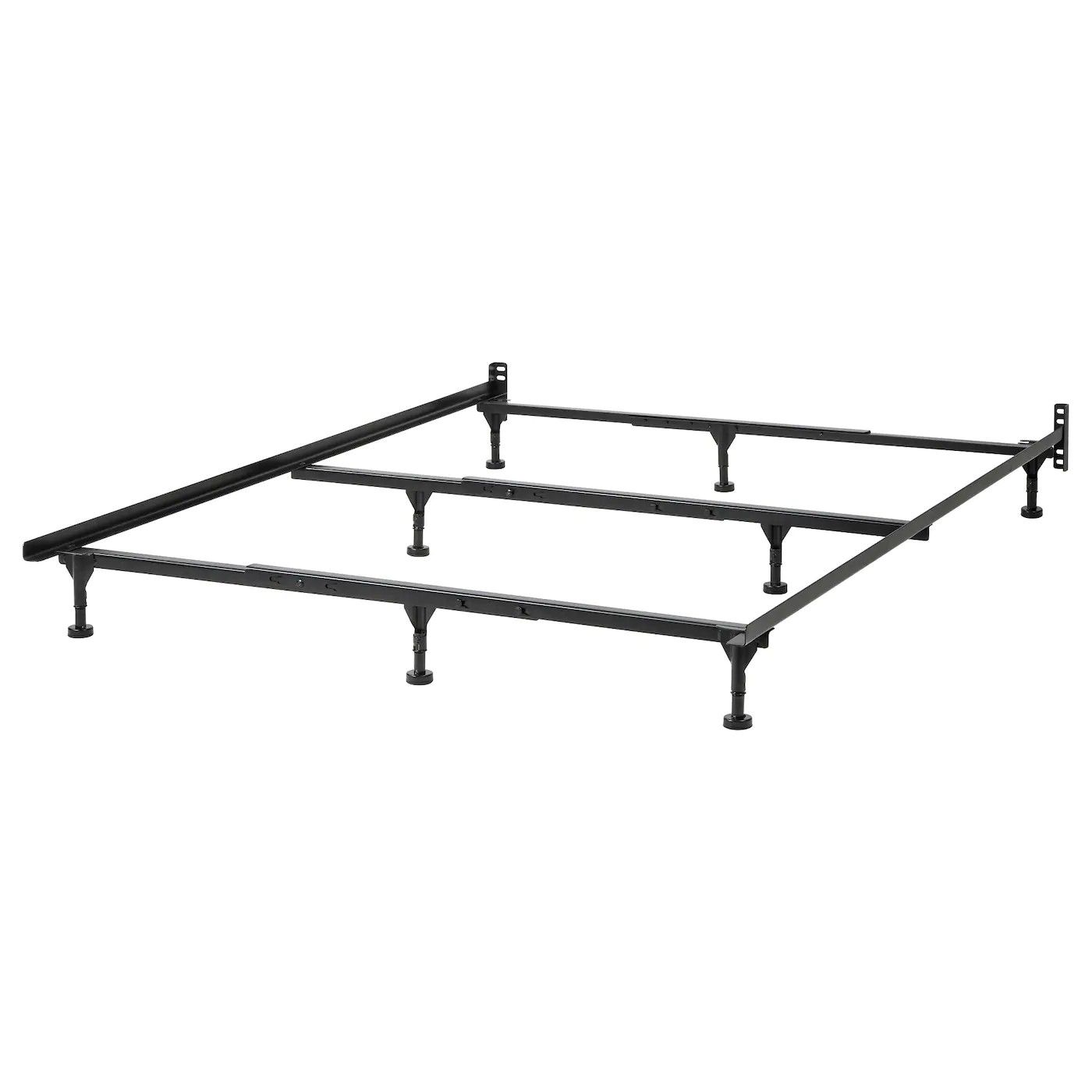 IKEA FEIRING Bed frame with legs metal Queen or King
