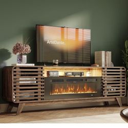 New, Fireplace TV stand( Already Assembled 