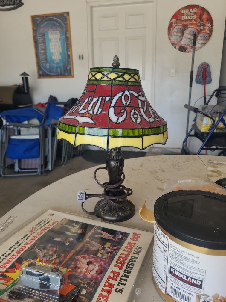 coca cola lamp