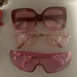 Pink sunglasses