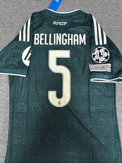 Real Madrid Bellingham #5 Away Jersey