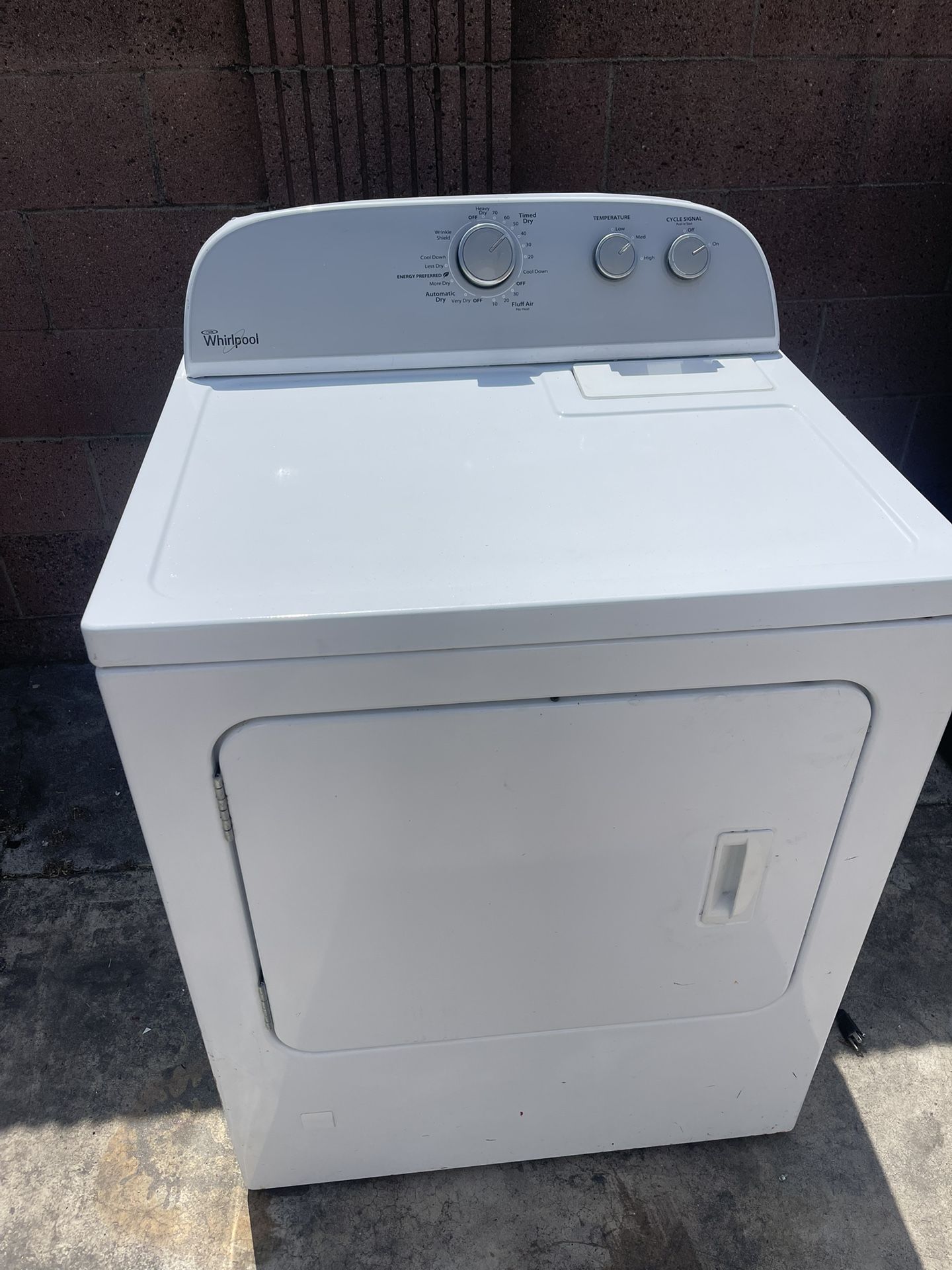 Whirlpool Gas Dryer