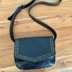 Treasure & Bond Studded Leather Crossbody Bag
