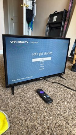 Onn 24” Class 720P HD Roku Smart Television