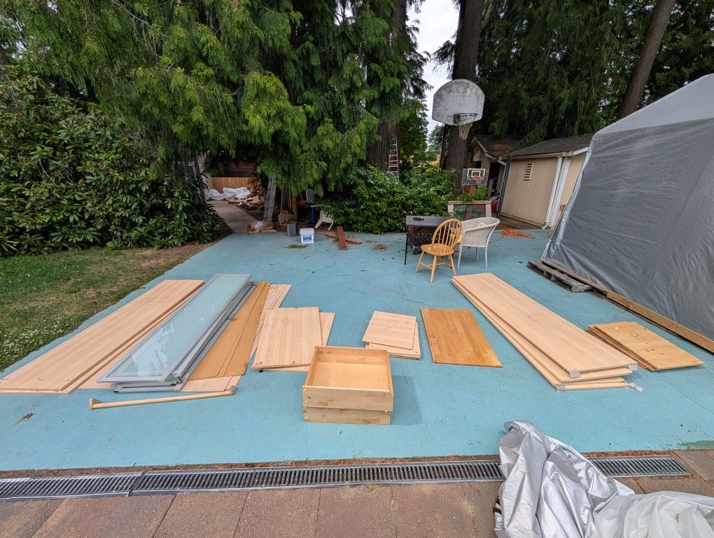 Free Wood Scraps From Armoire