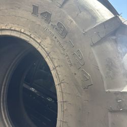 2 Tractor Tires 14.9 24  $1200 